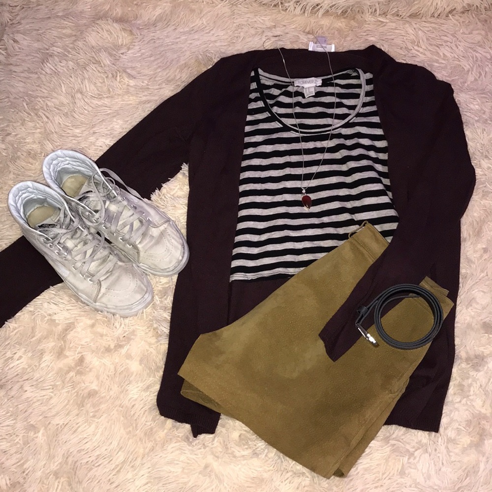 striped crop top
